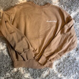 Standard Cloth beige sweatshirt size small